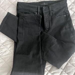 Uniqlo High rise straight leg jeans